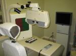 視力測定室